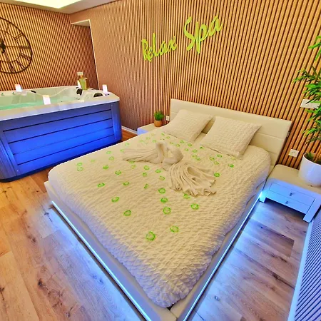 Apartment Relax Spa-4 Pers-jacuzzi-parking-jardin-clim-colmar