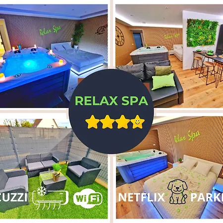 Apartment Relax Spa-4 Pers-jacuzzi-parking-jardin-clim-colmar