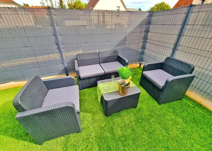 Relax Spa-4 Pers-jacuzzi-parking-jardin-clim-colmar Apartamento Muntzenheim