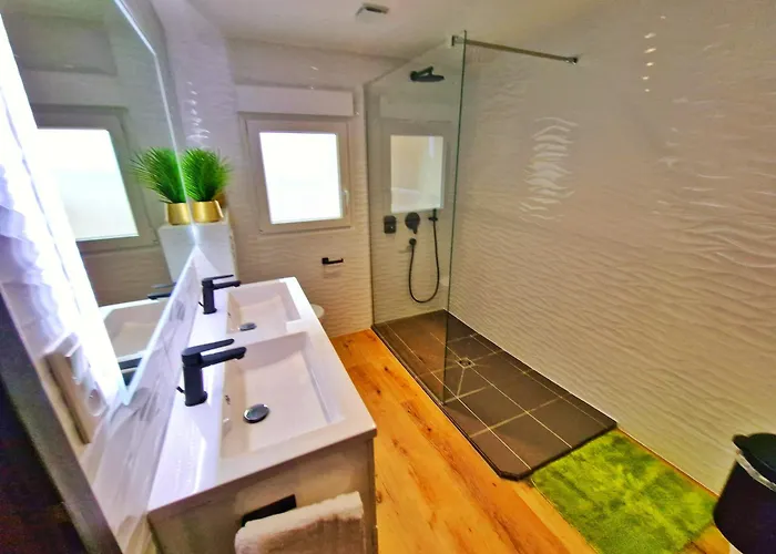 Apartamento Relax Spa-4 Pers-jacuzzi-parking-jardin-clim-colmar *